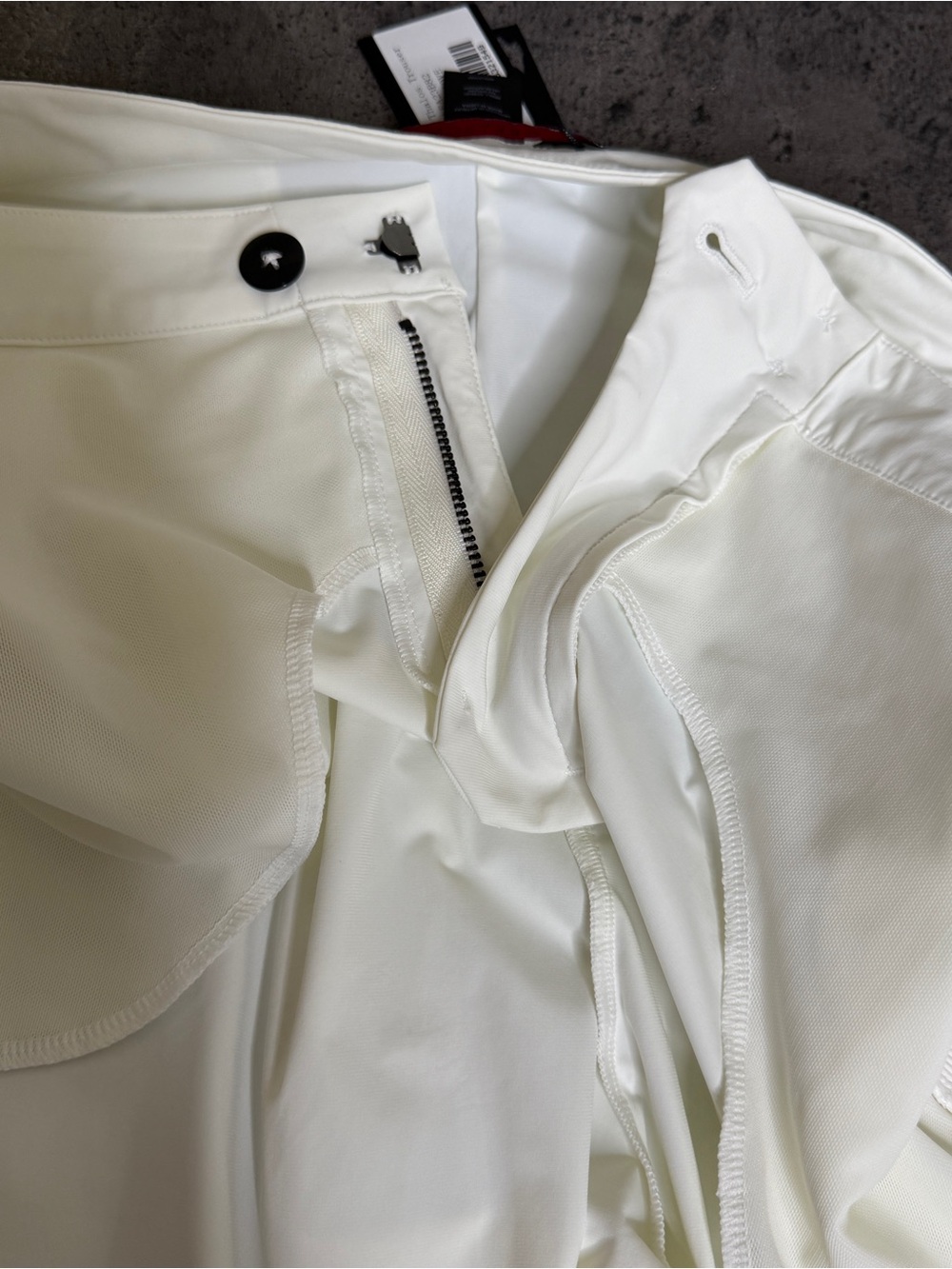 GREYSON THALOS TROUSER SIZE L COLOR DOVE NWT - Picture 12 of 14